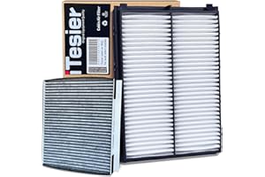 ITESIER Cabin Engine Air Filter kit for Telluride (2020-2024), Santa Fe (2019-2020), Replaces 97133-J5000, WP10367, 28113-A9100 NOT FOR 2019 SANTA FE XL