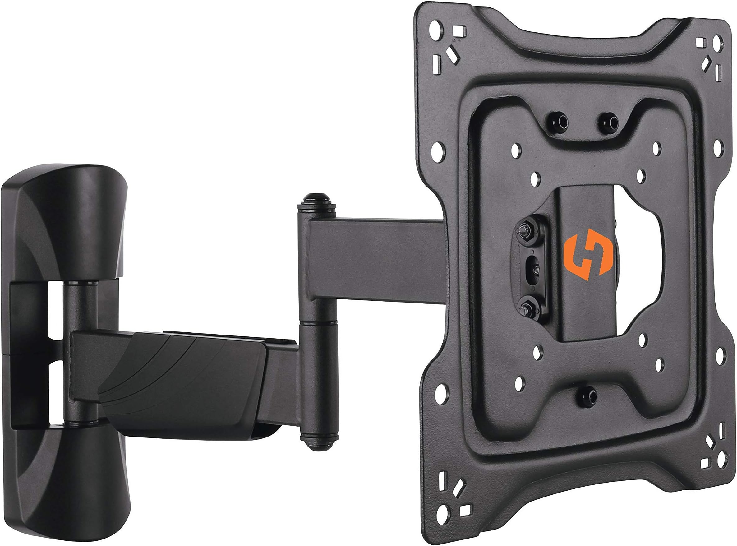 Husky Mounts Full Motion Wall Mount Bracket & Arm, Fits Most 32" - 42" Flat Screens, Swivels Right Left 180 Degrees, Adjustable Tilt, One Person Installation, Hardware Included