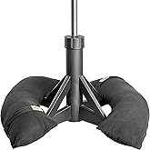 DUC 100lbs Patio Umbrella Base | Wobble-Free Outdoor Umbrella Base | Easy to Move Umbrella Stand Outdoor Base for Patio and Garden | This Patio Umbrella Stand fits 30-52mm Poles