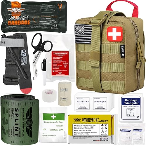 EVERLIT Emergency Trauma Kit, CAT GEN-7 Tourniquet 36