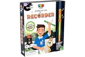 SpiceBox Children's Activity Kits Fun with Recorder,Multi Colors,12940