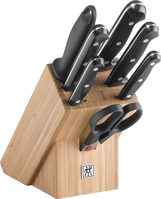 ZWILLING Twin Chef Messerblock, Bambus, 8-teilig