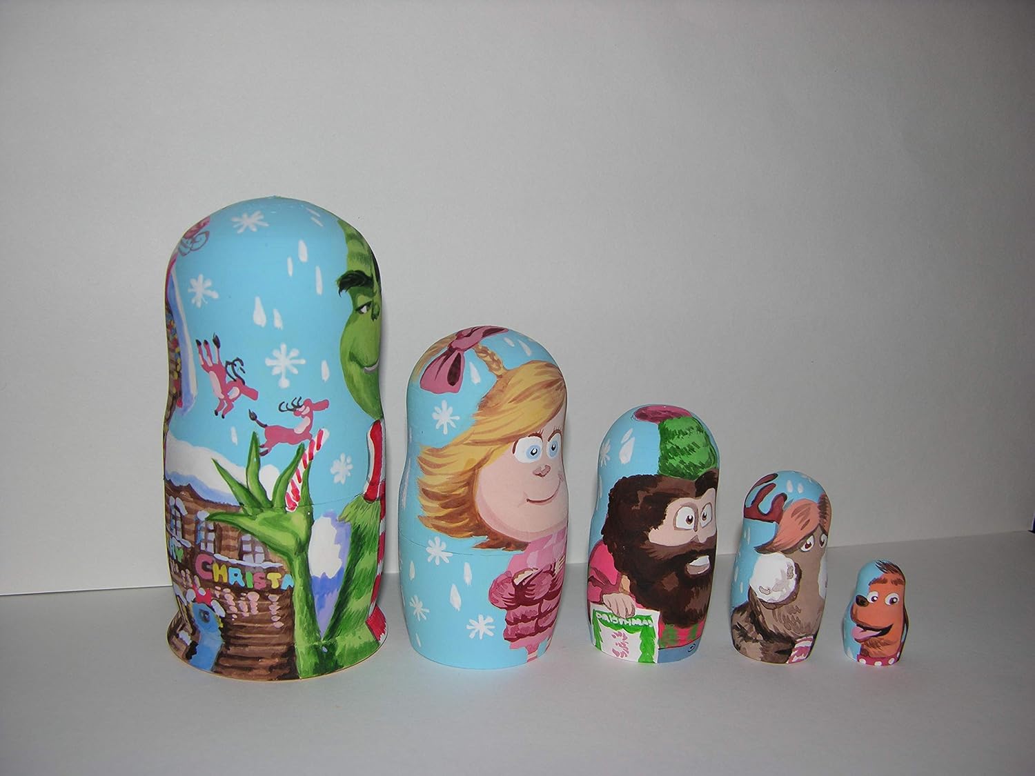 grinch nesting dolls