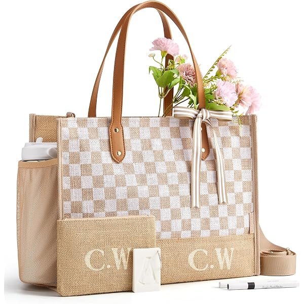 Amazon.com: Marc Jacobs The Large Tote Beige Multi One Size
