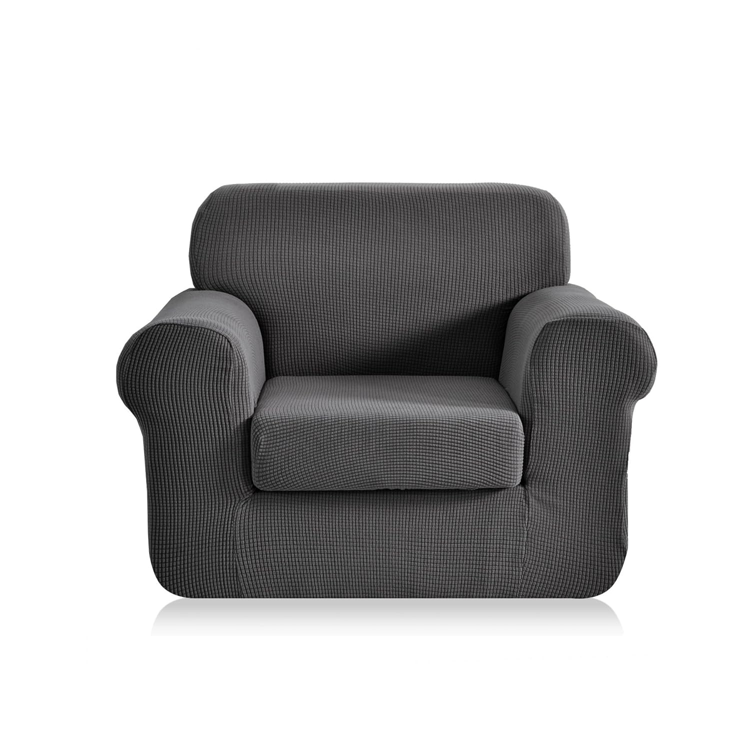 Best sofa covers for living room 2 piece gray