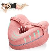 BEAUTRIP Leg Pillow Ergonomic Knee Pillow Memory Foam with Strap