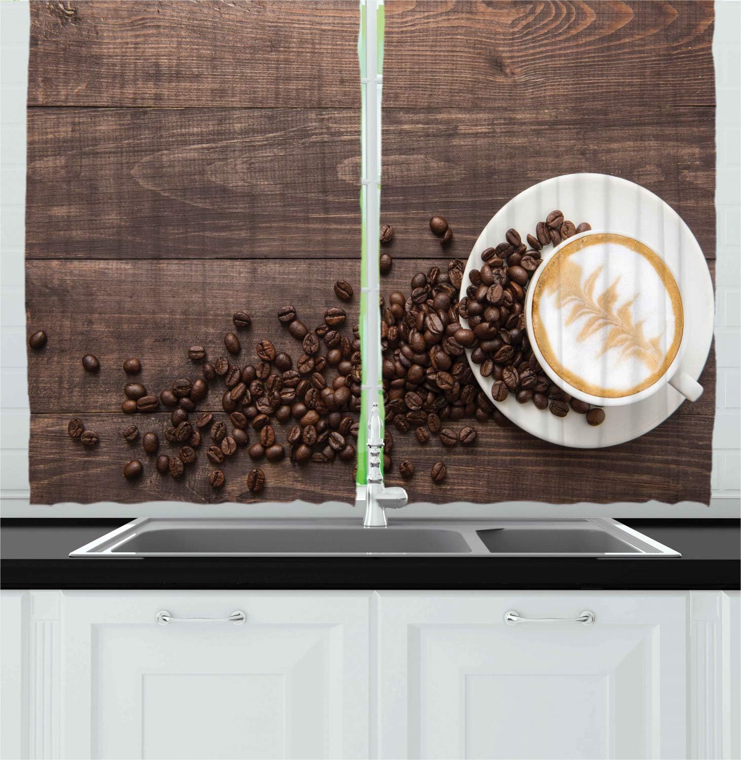 Amazoncom Ambesonne Coffee Decor Collection