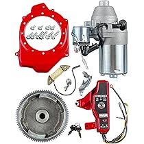 Electric Starter Kit For Honda GX160 GX200 5.5HP 6.5HP – Motor, Flywheel, Switch, Coil