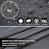 PATIO PLUS Round Garden Table Cover 163x71cm 600D Oxford Waterproof Windproof view 6
