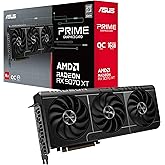 ASUS Prime Radeon™ RX 9070 XT OC Edition Graphics Card (PCIe 5.0, HDMI/DP 2.1, 2.5-Slot Design, axial-tech Fans, Dual Ball Fa