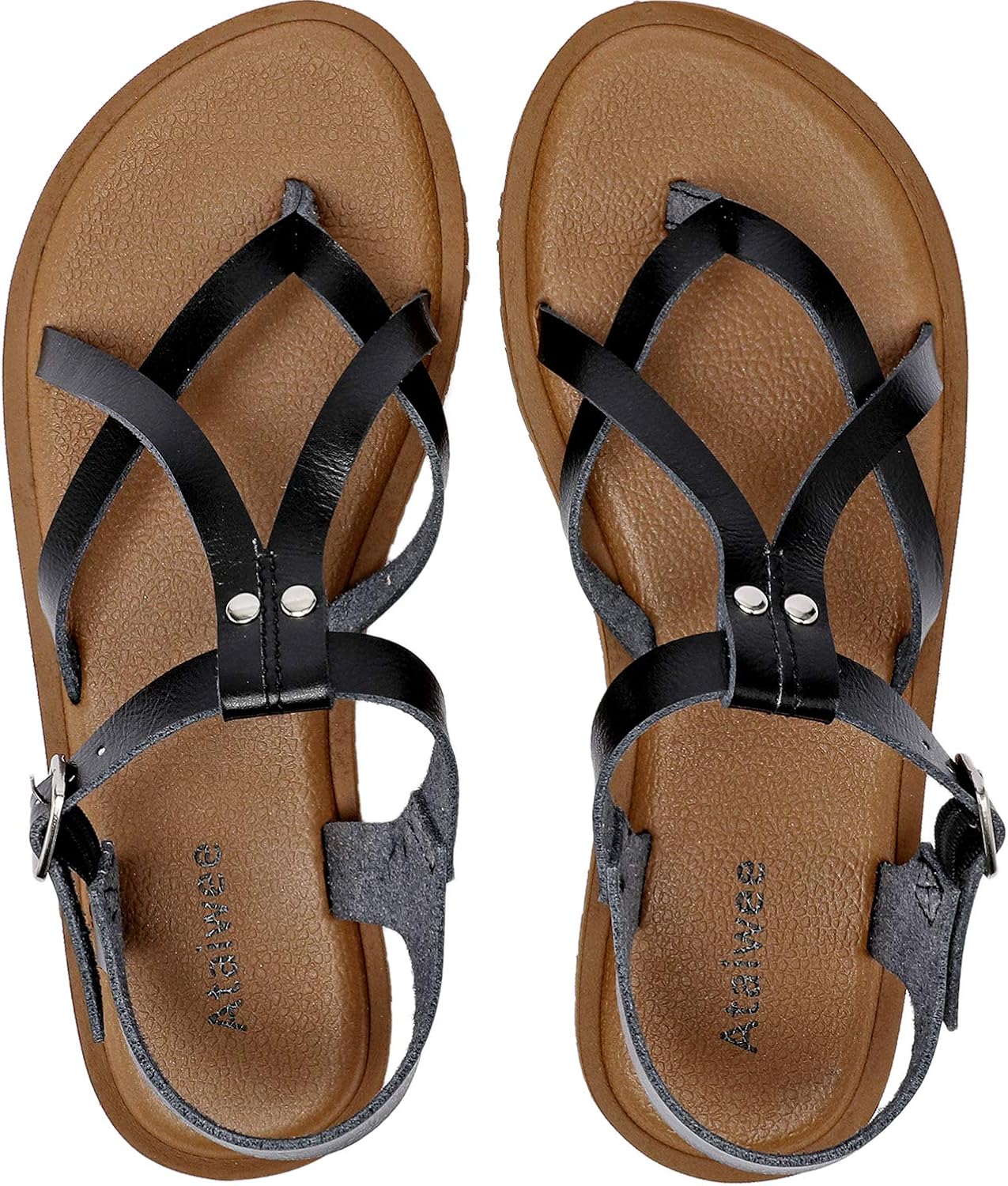 Ladies Womens Flat Sandals Glitter Flip Flops Slip On Toe Post Thong Grip Size | eBay