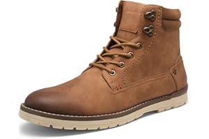 Vostey Men's Hiking Boots Waterproof Casual Chukka Boots for Men