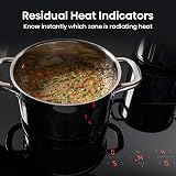 Hisense HI6401BSC Built-in 60cm Induction Hob Ceramic Glass Black 7200W view 4