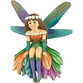 GlitZGlam Daisy The Gorgeous Miniature Fairy for Your Fairy Garden/Miniature Garden