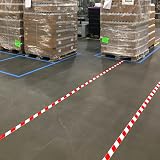 ArmaKit Hazard Tape 50mm x 33m Red/White Diagonal High Visibility view 5