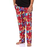 Marvel Comics Men's Superhero Character Sleep Adult Lounge Pajama Pants