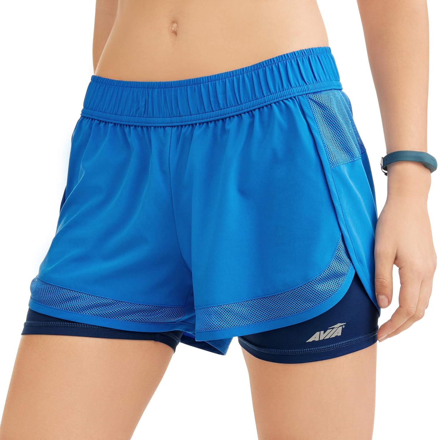 women's running shorts with spandex liner
