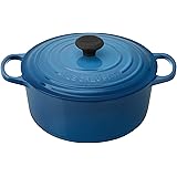 Le Creuset Enameled Cast Iron Signature Round Dutch Oven, 5.5 qt., Marseille