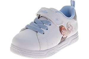 Disney Girls Character Shoes Mickey Minnie Frozen Princess Dora Moana Lilo Stitch Angel Athletic Running Shoes Laceless Sneakers for Girls- 5-10 Toddler 11-13 Little Kid