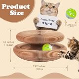 bonitacrylic Kitty Kurlz Cat Toys Indoor/Outdoor Scratcher Track Ball view 2