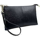 Beurlike Leather Wristlet Wallet Clutch Purses For Women Small Crossbody Phone Bags