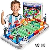 Mini Foosball Table Game for Kids Football Lover Ages 3-12 Board Games | Soccer Board Toys for Kids 2 Player Interactive Tabletop Football for Family Party - Birthday Christmas Gift for Boys Girs