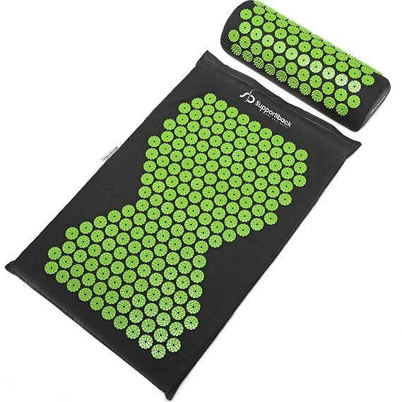 Supportiback® Estera y almohada de acupresión y bienestar