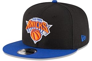 NEW ERA NBA New York Knicks Adult Men NBA 9Fifty 2Tone Snapback Cap,OSFA,Royal