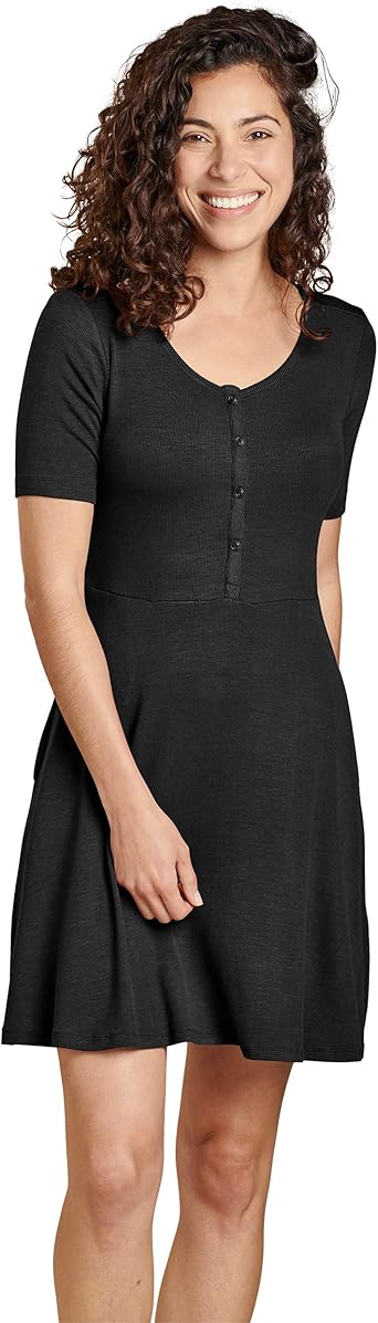 long sleeve henley dress