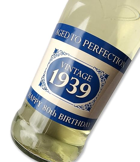 Brassage Et Vinification Maison Articles D Etiquetage Napravi Rs Purpleproducts 1939 Vintage Rose Joyeux Anniversaire 80 Ans 19 Etiquette De Bouteille De Vin Cadeau Pour Homme Et Femme