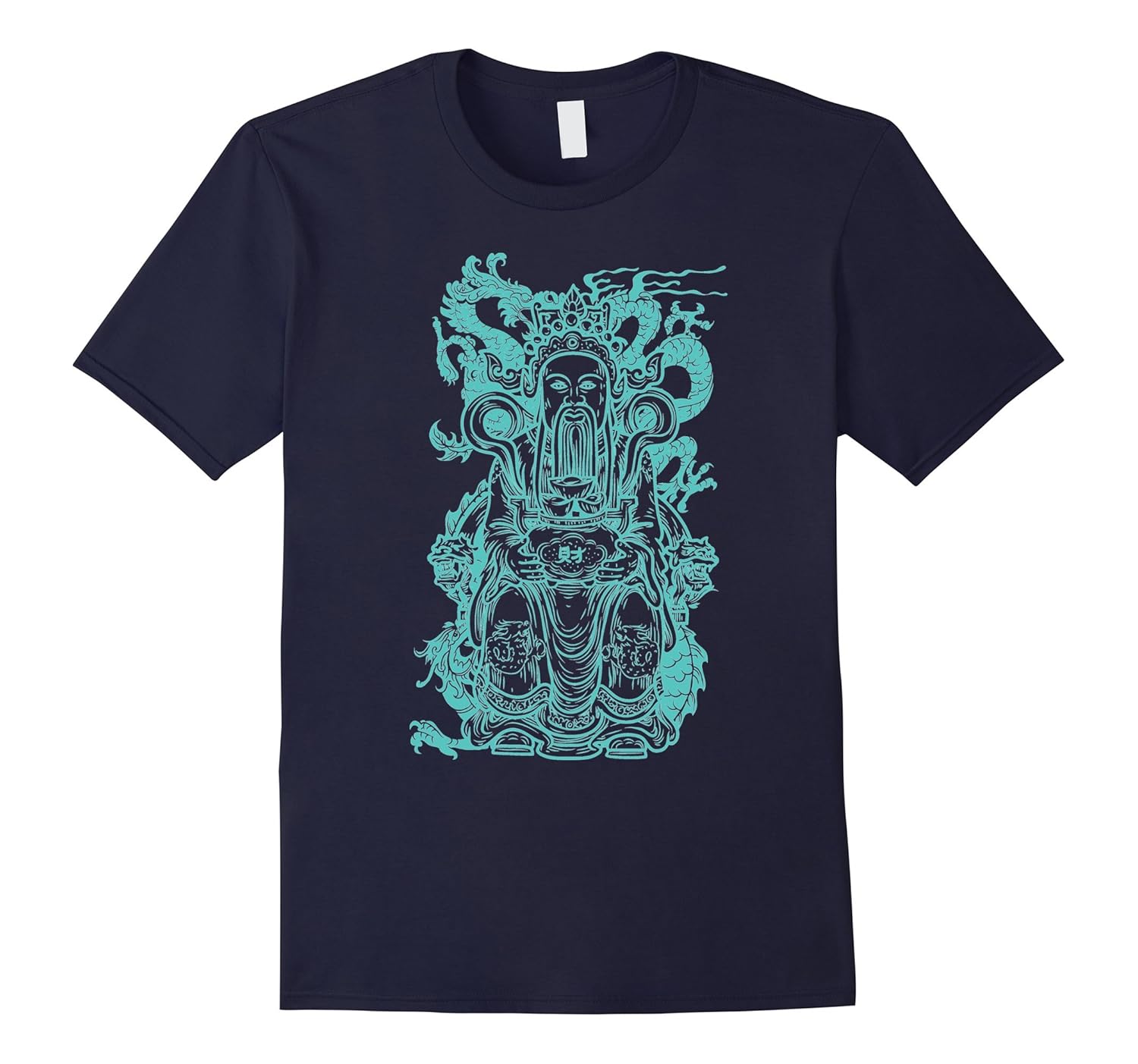 Chinese Warrior Dragon T-Shirt-ANZ