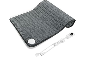 VANKADA Heating Pad,Electric Heating Pad for Moist & Dry Heat,Extra Large 30" X 16"Heating Pads for Neck, Back,Shoulder & Sor