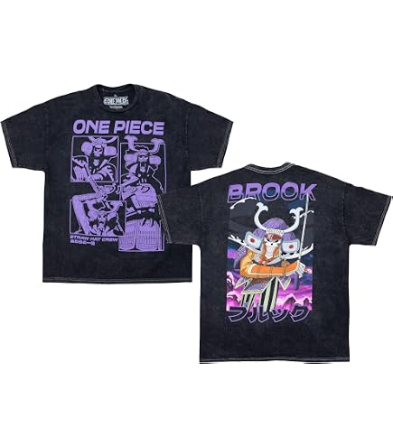 Amazon.com: One Piece Anime Men's Short Sleeve T-Shirt Gear 5