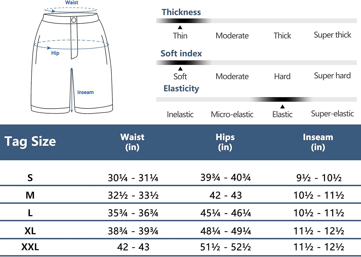 Little Donkey Andy Men's Stretch Quick Dry Cargo Shorts for Hiking, Camping, Travel: Clothing