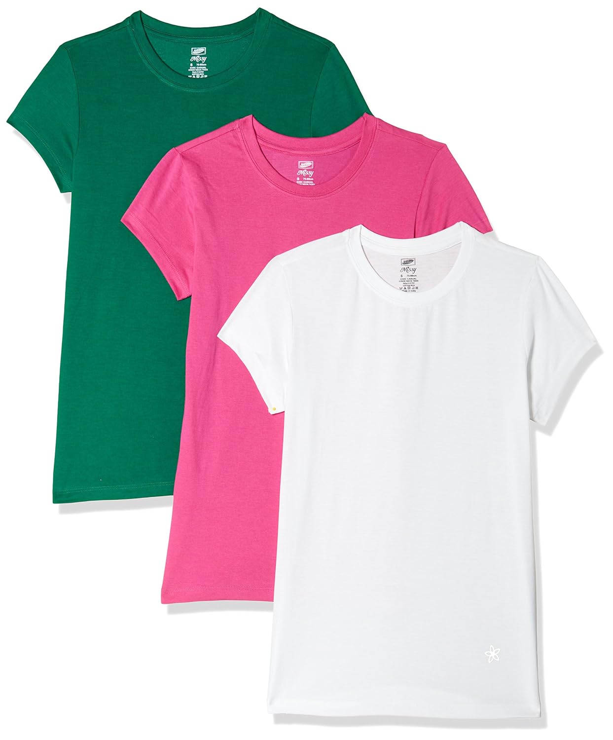 dollar missy women's cotton top (pack of 3)