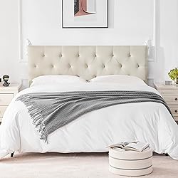 Howjoe Linen Upholstered Headboard Full