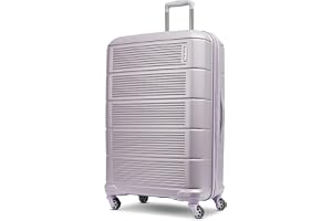 American Tourister Stratum 2.0 Expandable Hardside Luggage with Spinner Wheels, 28" SPINNER, Purple Haze