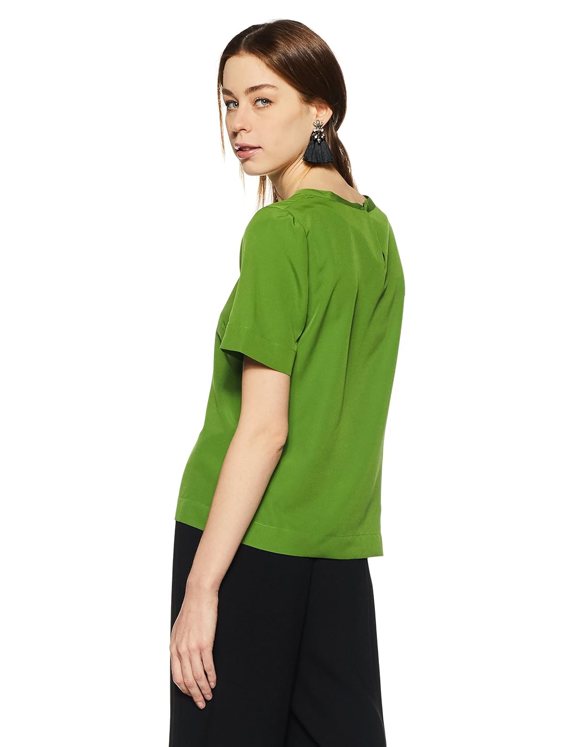 marks & spencer women's solid t-shirt