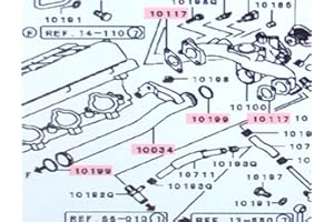 MITSUBISHI MATERIALS Genuine Mitsubishi Water Coolant Pipe and O-Rings & Gaskets MD146833 MD147332 (2x) MD319539 (2x) 3000GT Stealth 3.0L V6 DOHC Engine