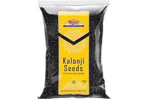 Rani Kalonji (Black Seed, Nigella Sativa, Black Cumin) Seeds 3.5oz (100g) ~ All Natural | Gluten Friendly | Non-GMO | Vegan |