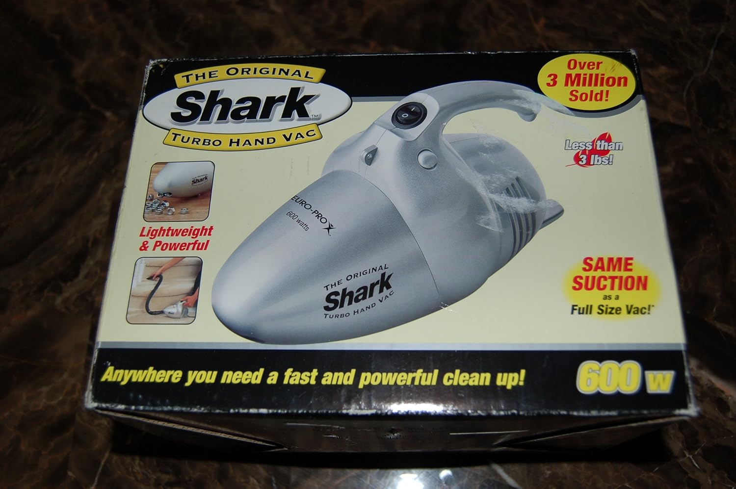 The Original Shark Turbo Hand Vac EPS805 600 W