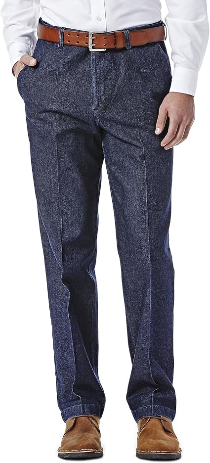 haggar work to weekend denim pants