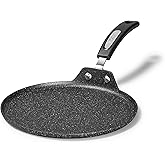 Starfrit The Rock 26cm (10") Non-Stick Multi Pan - Tawa - Durable Forged Aluminum - Oven Safe - PFOA Free - Easy to Clean - B