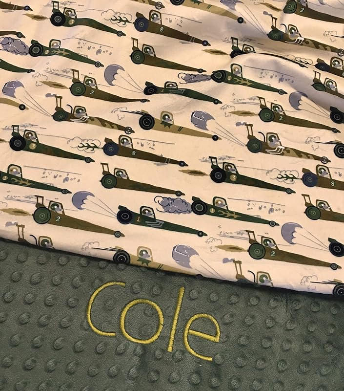 Amazon Com Drag Car Personalized Baby Blanket Race Car Minky Baby Blanket Newborn Girl Or Newborn Boy Baby Shower Gift Blanket Newborn Gift Double Minky Plush Baby Blanket Dragster Racing Handmade