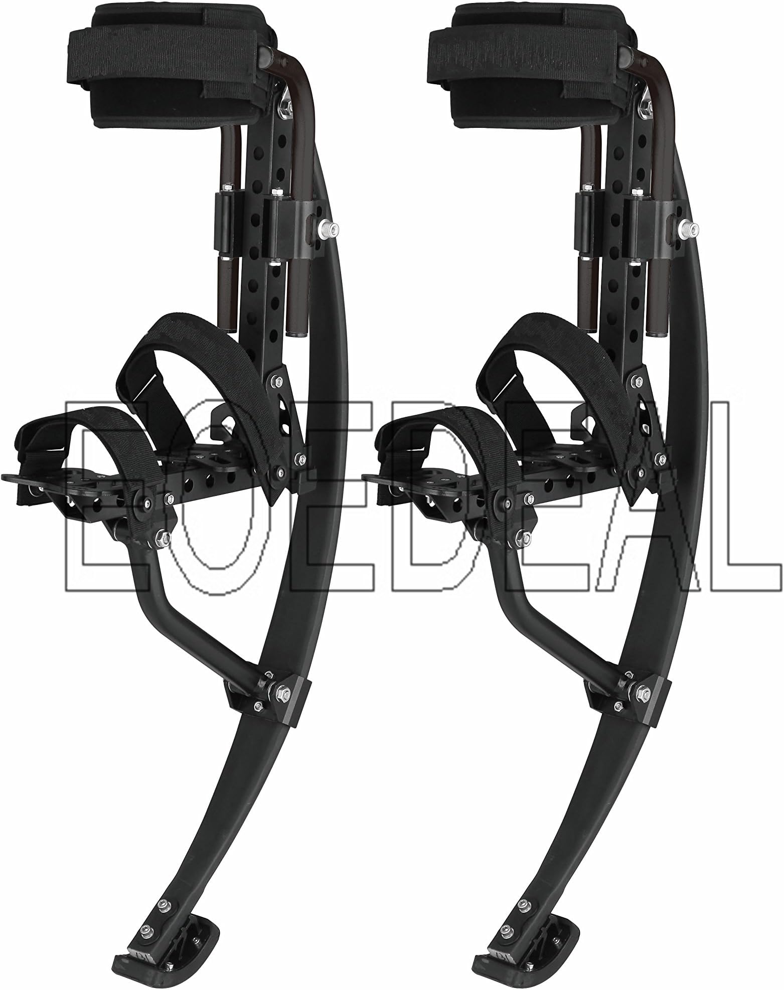 Skyrunner 2018 NEW MODEL Jumping Stilts POGO STILTS Kangaroo Shoes Bouncing Spring stilts Men Women Fitness Exercise Black