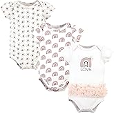 Hudson Home Collection Baby Shawl Collar Plush Robe,