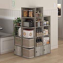 Furinno Luder Shelf Bookcase with 1 Door Storage