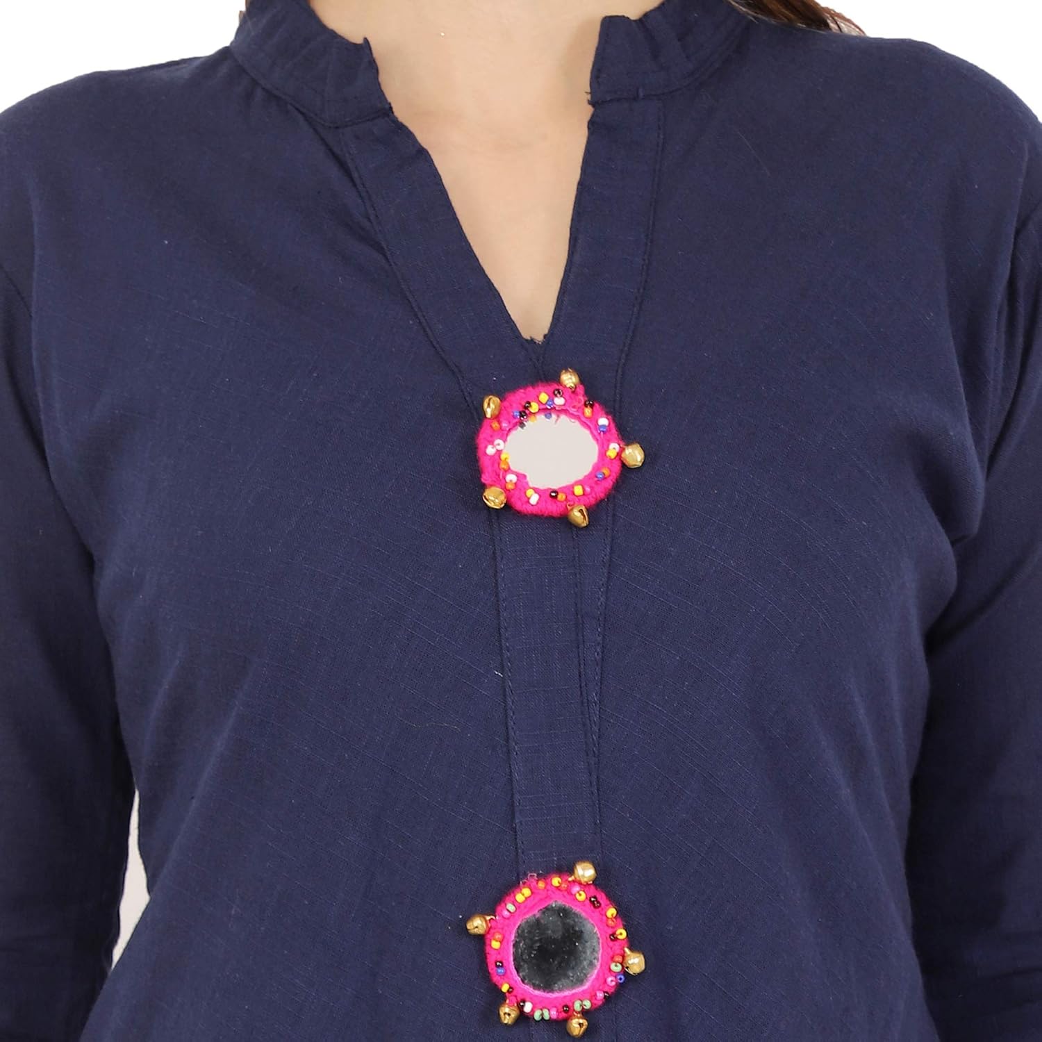 scion women's stylish partwear mirror anarkali kurti