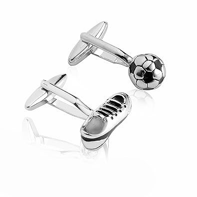 CESILA Gemelos de Diseño de Balón de Fútbol y Bota Deporte Redonda ...