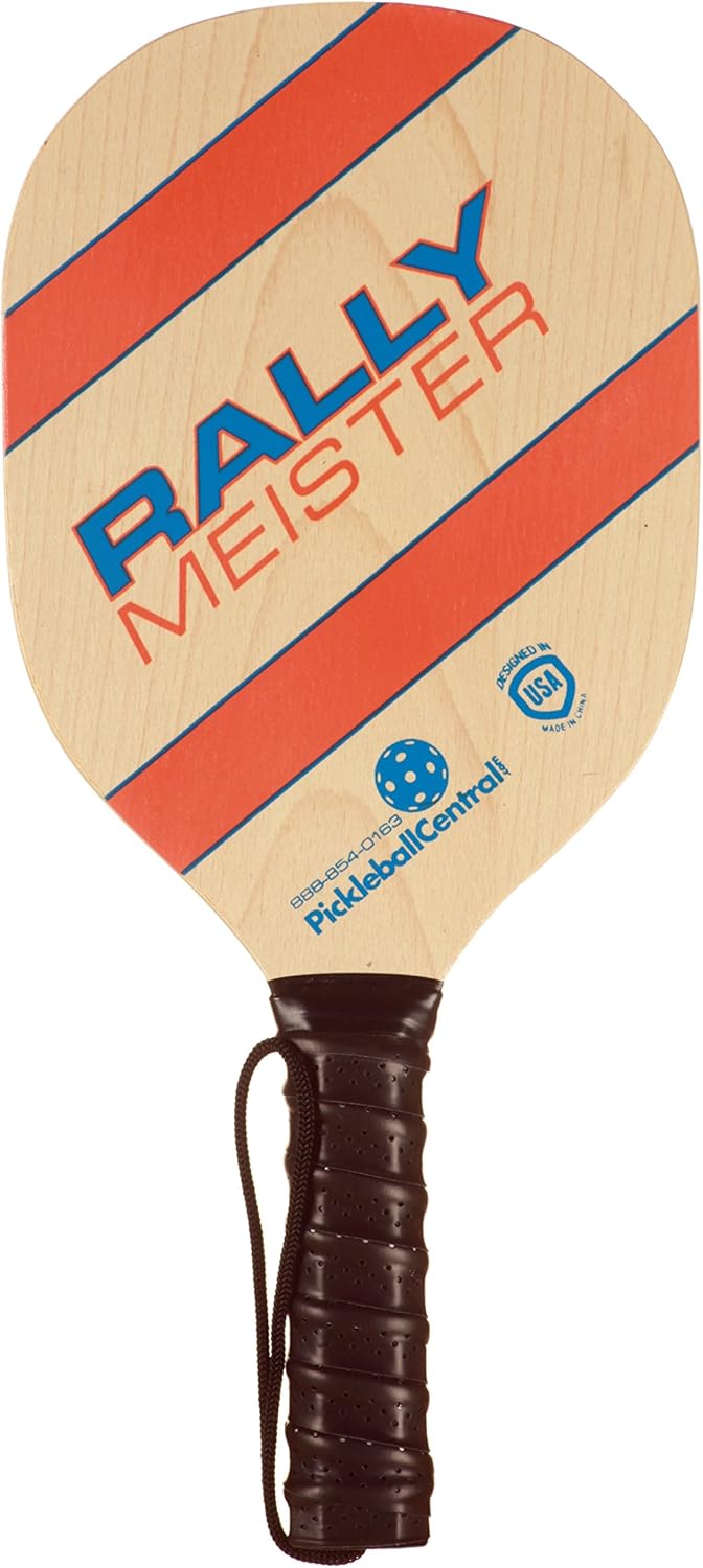Rally Meister Wood Pickleball Paddle Deluxe Bundle 4 Paddles & 6 Balls : Sports & Outdoors